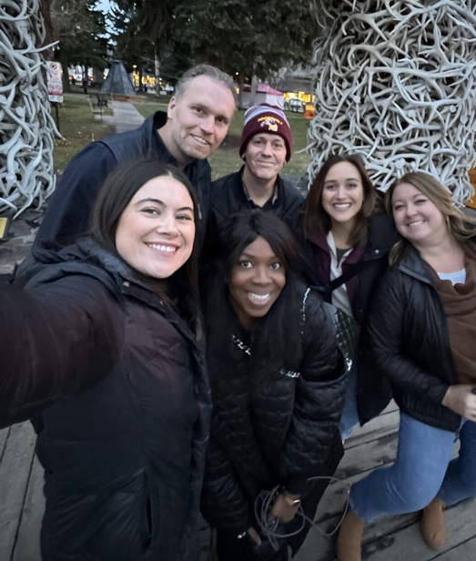 Behind the scenes of a photoshoot in Jackson Hole